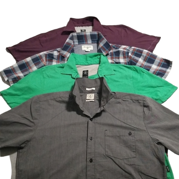 Billabong Other - 4 men tops Volcom and Billabong